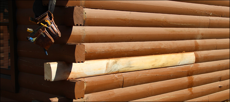 Log Home Damage Repair  Giles County, Virginia