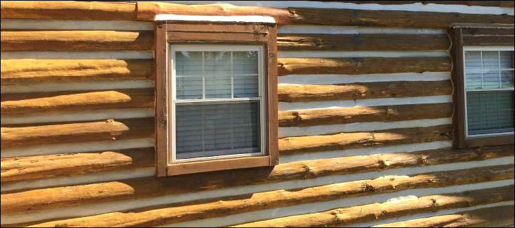 Log Home Whole Log Replacement  Eggleston, Virginia